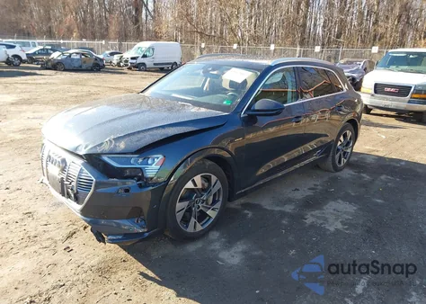 2021 Audi E-Tron Premium Plus Quattro from USA, damaged, VIN WA1LABGE0MB010040